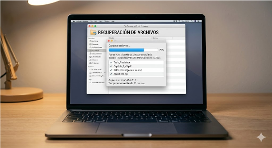 Recuperación de archivos>